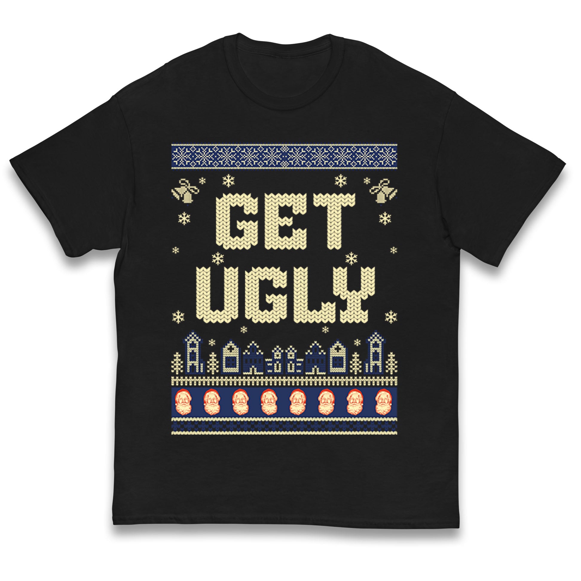 Get Ugly Christmas Kids T Shirt 120