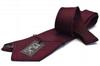 [Michiko London] Necktie  Brand  Bordeaux  Burgundy  Check  MLK-221