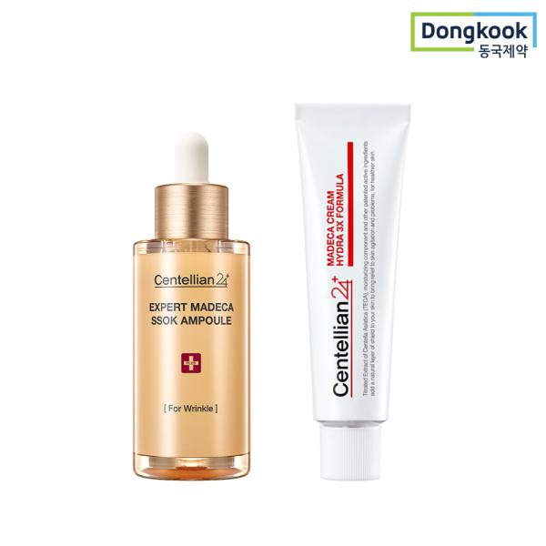 CENTELLIAN24 Expert Madeca Soak Ampoule 38ml + Madeca Cream Hydra 3X Formula 50ml