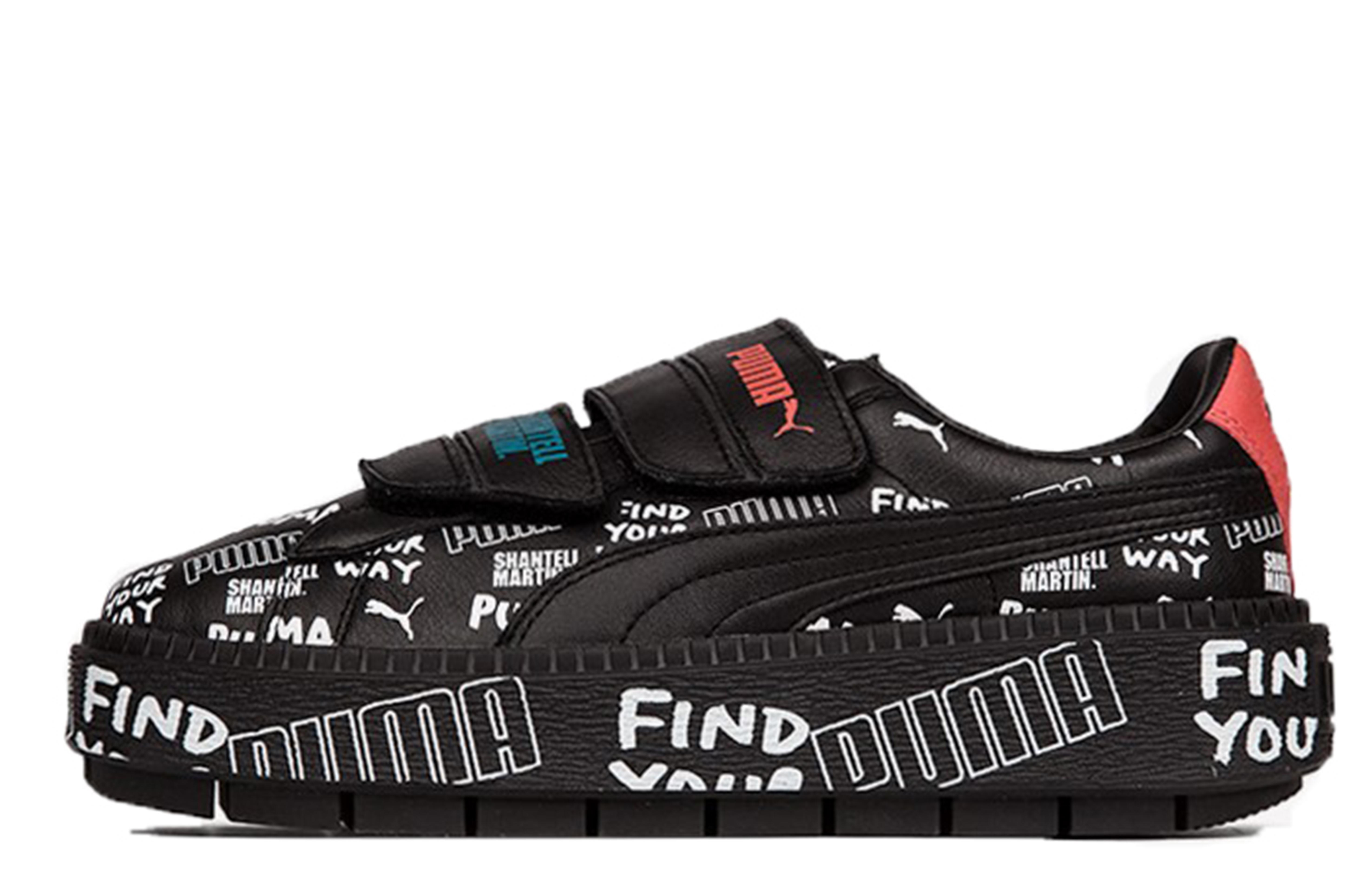 PUMA Shantell Martin X Platform Trace Strap Black Women s 366533-02 37.5