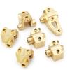 YEAHRUN Brass Axle Mount Suspension Links Stand for 1/10 RC Crawler Car TRX4 TRX6 Upgrade Parts
