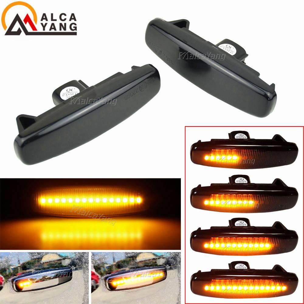 2x LED Side Marker Lights Repeater Lamp for Infiniti EX25 EX35 EX37 FX35 for Nissan Murano Skyline