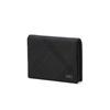 Black Pvc Check Business Card Holder   Edinburgh [dbho5fe41bk]