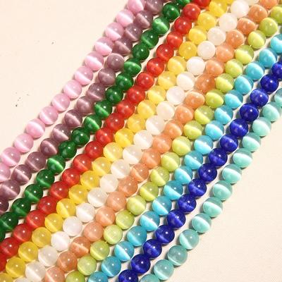 Natural 4//6//8//10//12mm Agate Gemstone Tea Round Beads Dragon Spacer 15/" Loose
