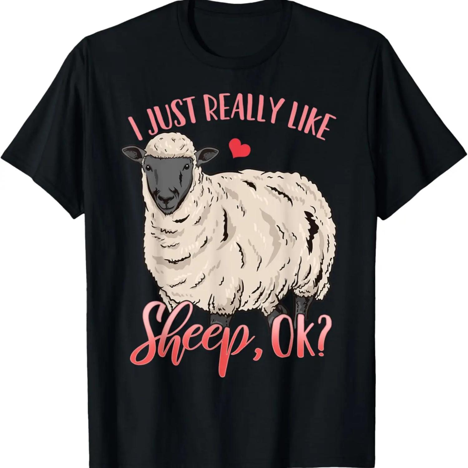 Sheep T-Shirt S чёрный