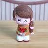 2PCS Hand Made Home Cute Elf Doll Love Doll Cartoon Elf Model Toy  Automotive Interior Decoration