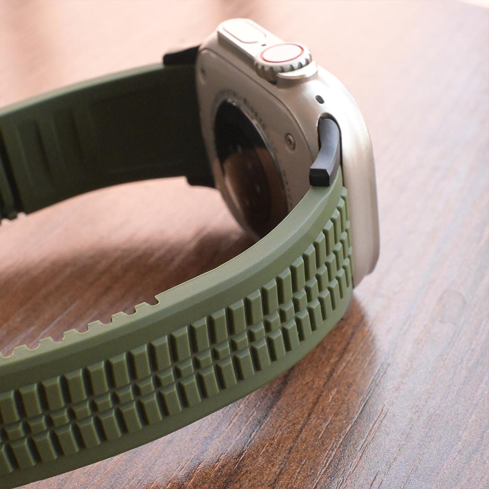 Řemínek na zápěstí pro Apple Watch Ultra2 49mm Silikonový pásek 46mm 44mm 45mm Sportovní smyčka Náramek pro Iwatch 10 7 8 9 Se 6 5 4 Příslušenství