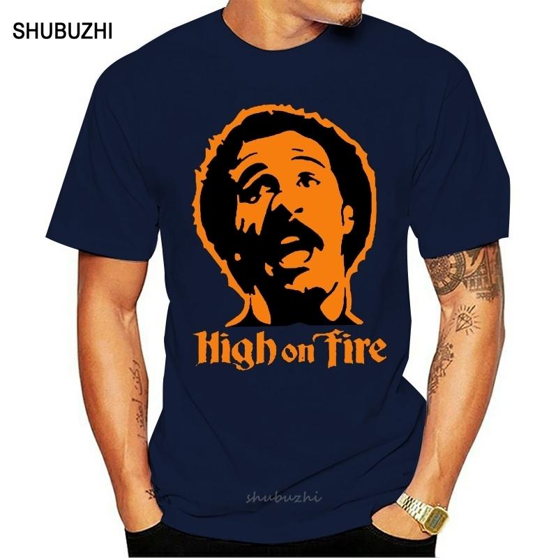 New HIGH ON FIRE Concer Japan Band Black TShirt Size S5XL Shortsleeved Tee Tshirt S