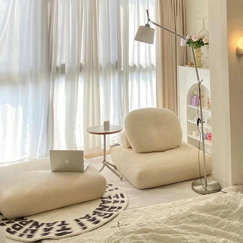 Single Sofa Bed Recliner Lounger Convertible Tatami Sofas Sets Tiny House Relaxing Giant Pouf Luxury Comfort Bedroom Furniture