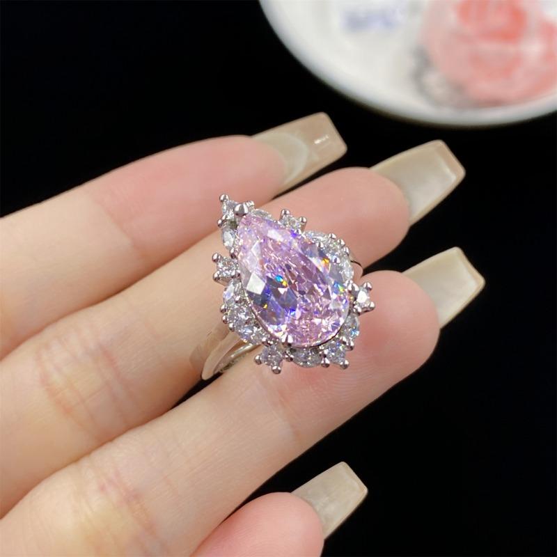 Sace Gems Classic Copper Alloy Zircon Ring Earrings Pendant Necklace Jewelry Sets Wedding Party Gifts