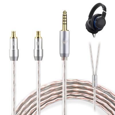 Okcsc JBX austiņu kabelis A2DC austiņām un austiņām savietojams ar OFC garuma atkārtotu kabeli Audio-Technica ATH-ADX5000, ESW950, SR9, AP2000TI,