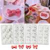 DIY Handmade Soap Making Supplies Silicone Fondant Mold Creative Bowknot Cake Decorating Tool Molds Gift for Baking