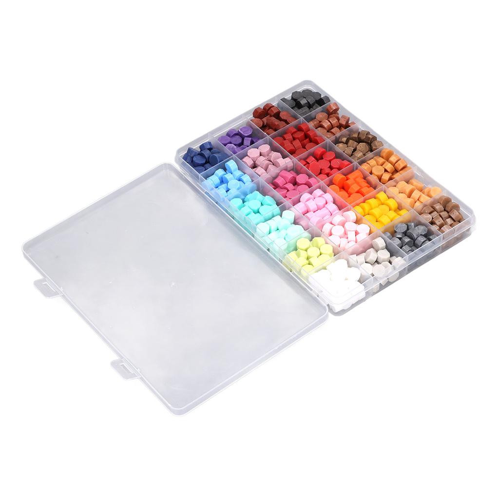Wax Sealing Kit DIY Making Retro Design Easy Melting Portable Vintage Sealing Wax Crafts Set for