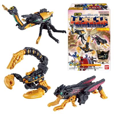 Bandai Minipla Shugod Combined Series 02 Legend Shugod Full Set of 6 Types a Gift Box Sentai King [Not Set] (King Oger)