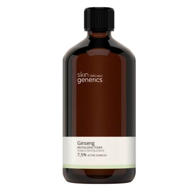 Tonic - SKIN GENERICS - Ginseng - 250 Ml - Revitalisant - Hydratant - Sans Parabène