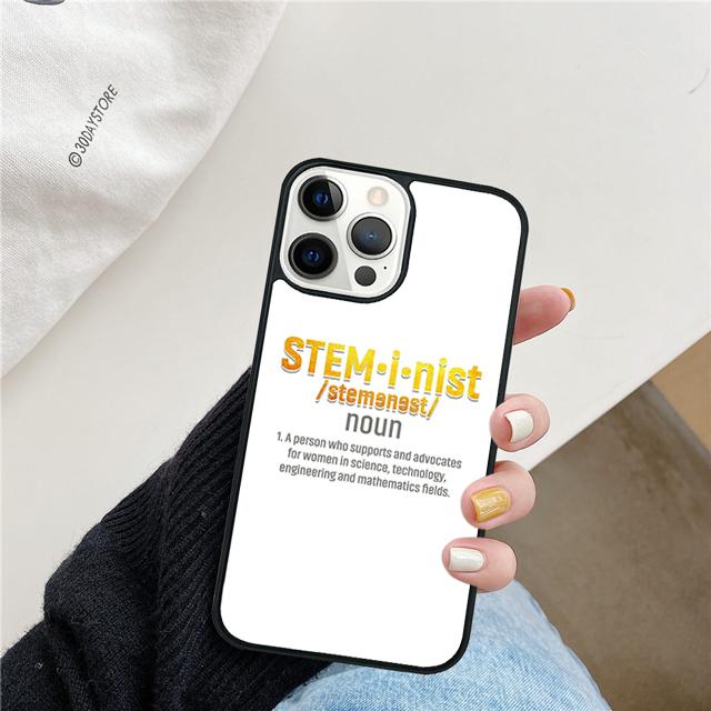 Atom Chemistry Science Design Phone Case Cover For iPhone 17 Air 15 16 Pro Max 14 13 12 11 Pro Max Plus Coque