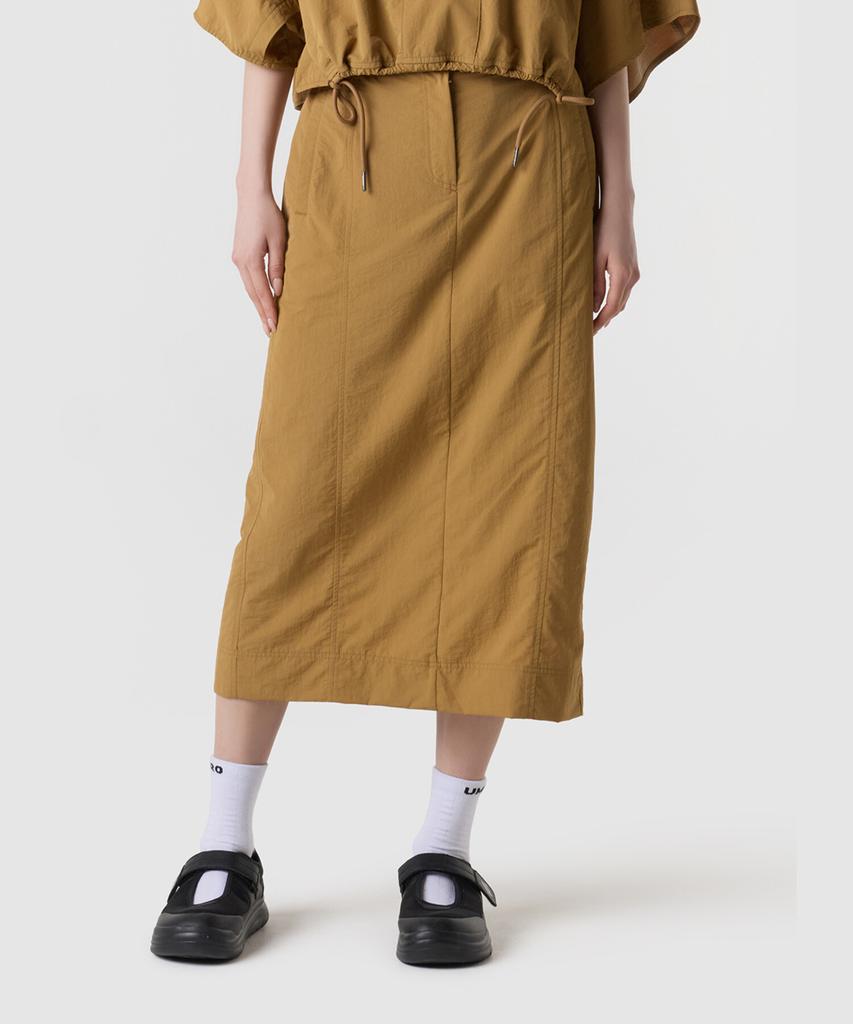 UMBRO Sunshower Women'S Midi Skirt Brown (Uq322Csk71)