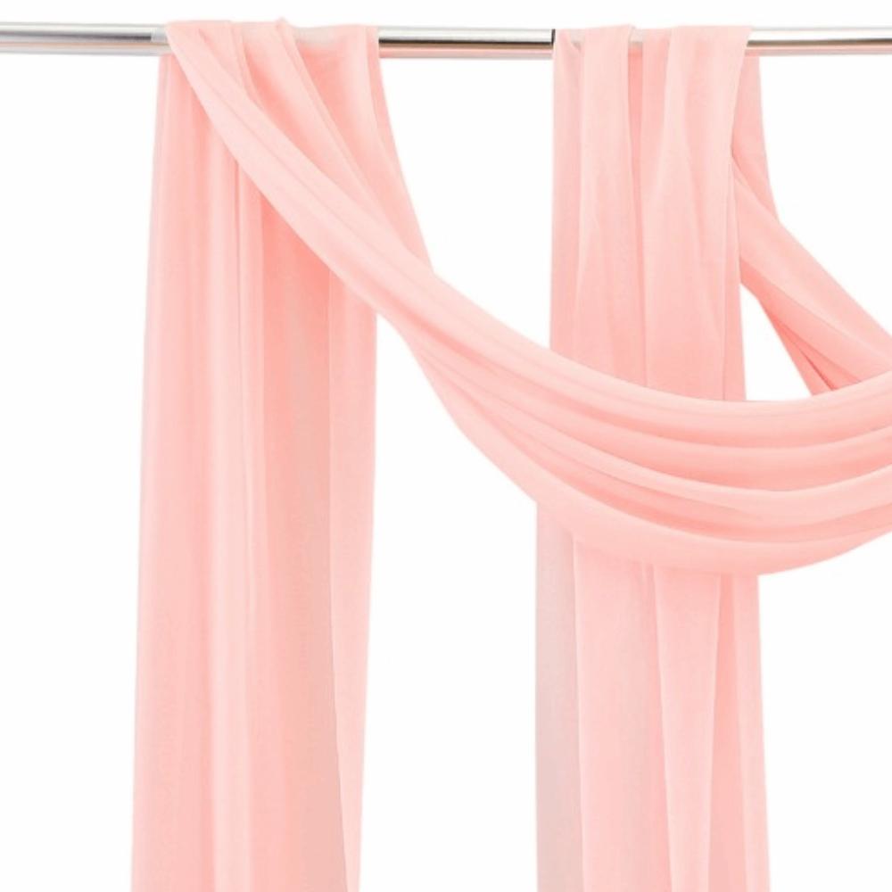 2 Panels Stretch Yarn Wedding Arch Drapes 29.53 X 236.22 In Ceremony Hanging Cloth  Birthday Party