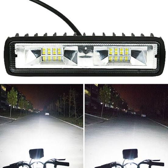 48W Car Off-Road SUV Truck Work Light Bar Bulb Spot Beam LED Driving Fog Lamp