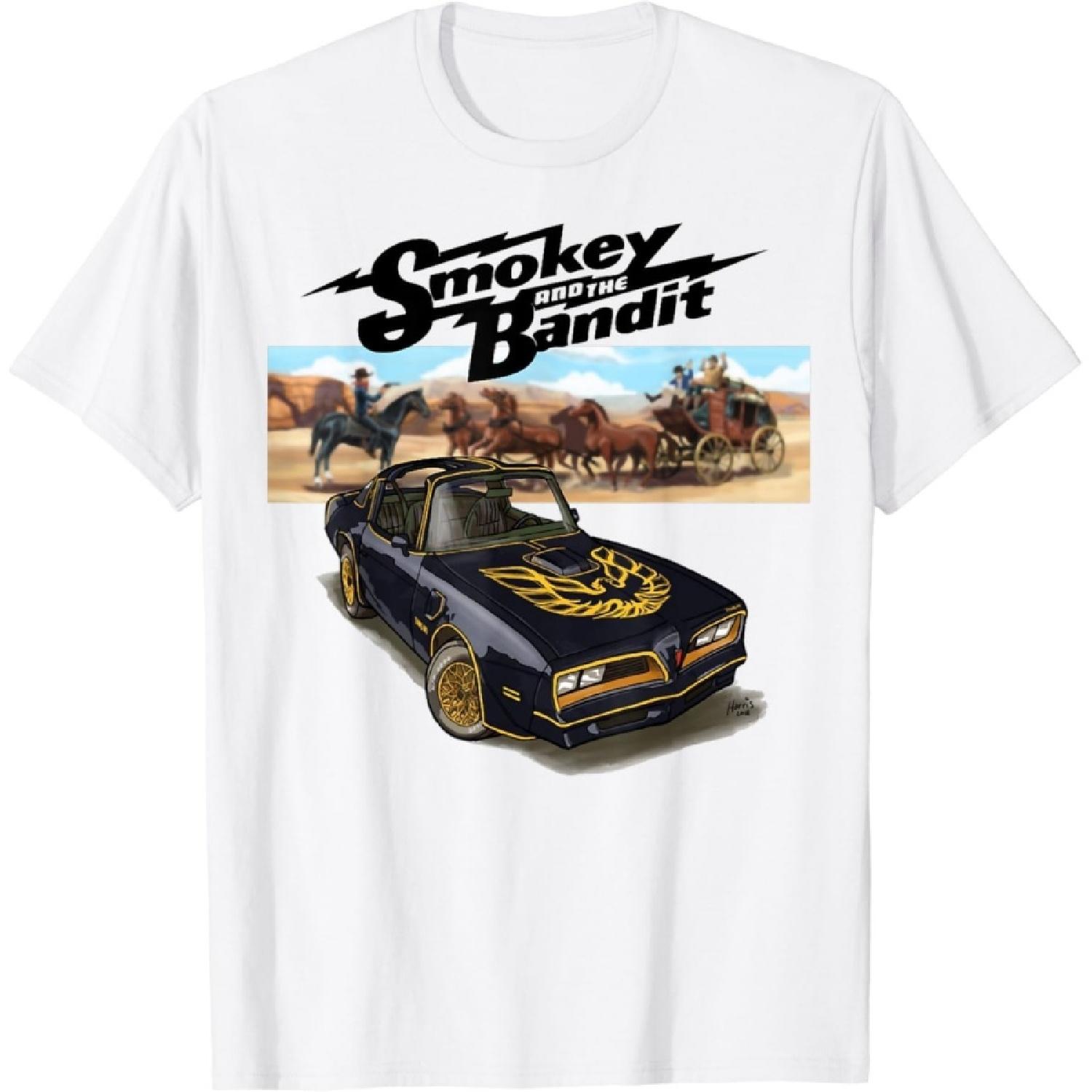 ALzvuLg Bandit Trans Am WS6 4thgen 1977 1978 1970 Muscle Cars T-Shirt XXXXXL белый