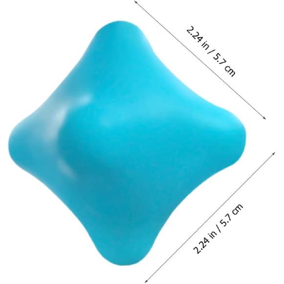 

MERRYHAPY Силиконовый массажный мяч для расслабления мышц, инструмент для массажа рук и ног для фитнеса, для шеи, талии и подарок для друзей и семьи