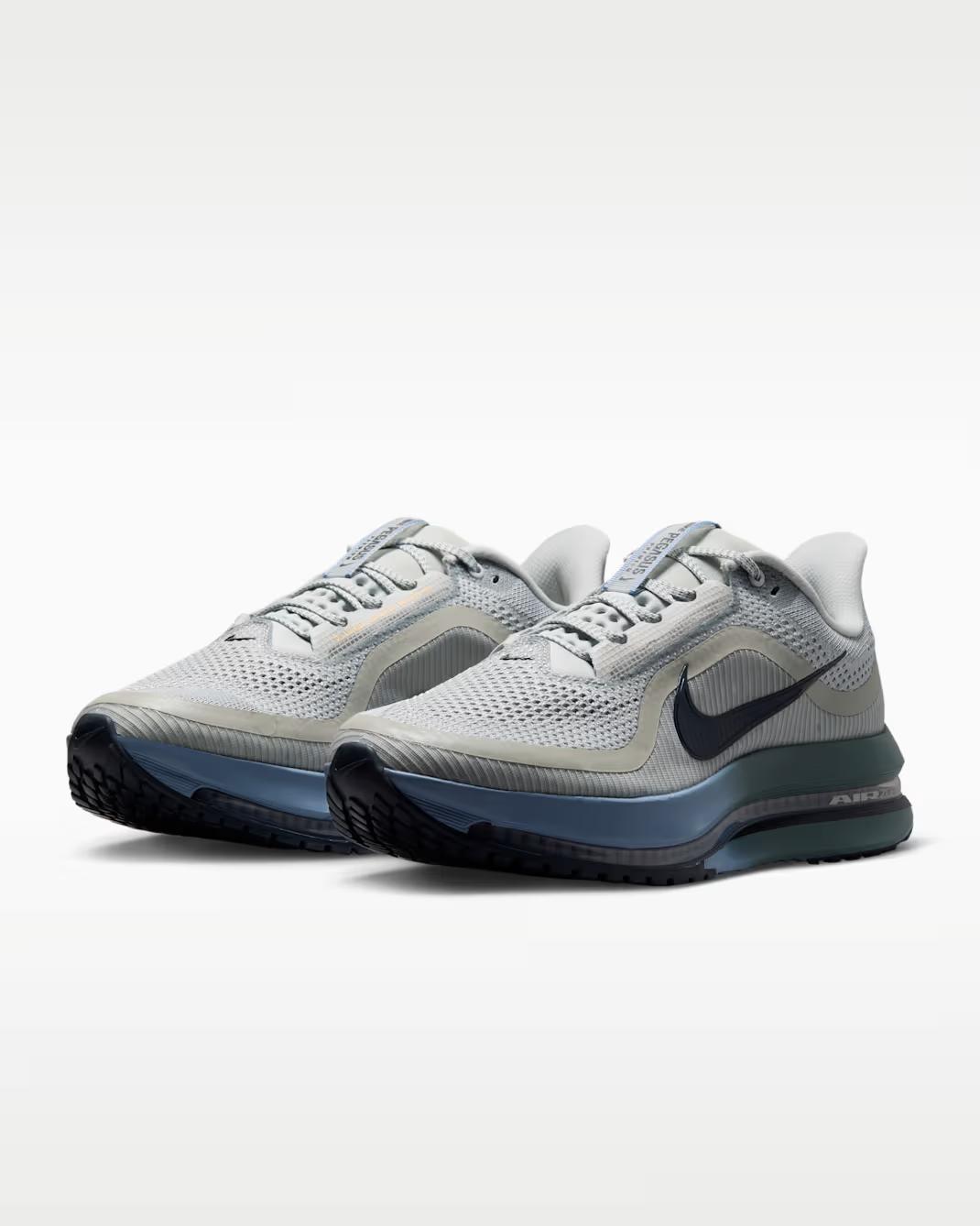 HQ2592-017 Nike Pegasus Premium Grey Mist/Dark Obsidian (Men s) 8.5