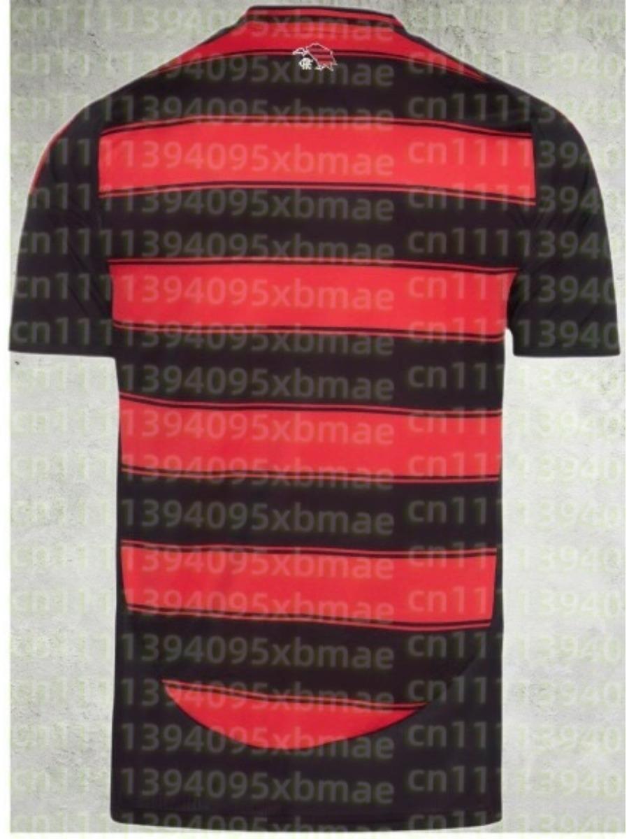 Sommer Mode Flamengo Fußballtrikots Bequemes T-Shirt Kurzärmliges Sport-T-Shirt Gleiches für Erwachsene Familie Kinder T-Shirts 4XL