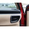 For Toyota Corolla 2014-2016 Carbon Fiber L&R AC Air Outlet Vent Cover Trim 4PCS