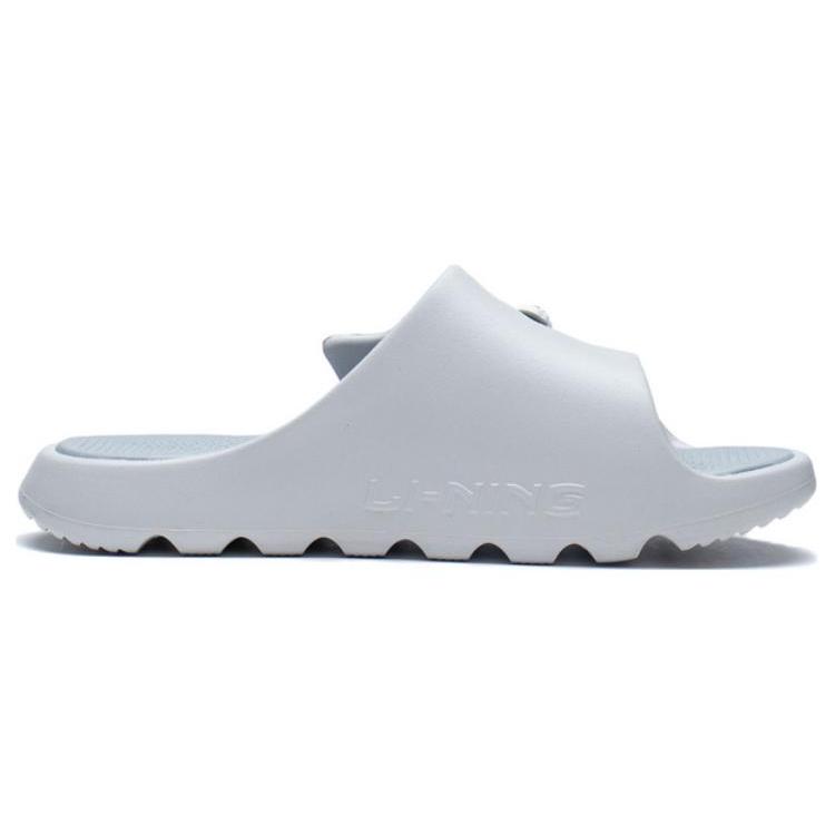 New LiNing Rubber Sole Slide Slippers Men's Gray ABTS003-1