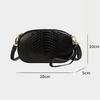 One-shoulder Messenger Women's Bag Crocodile Pattern First Layer Cowhide