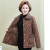 Mother Winter Cotton Clothes Plush Thick Warm Padded Coat Middle Aged Mother Casual Parkas Elderly Grandma Jacket