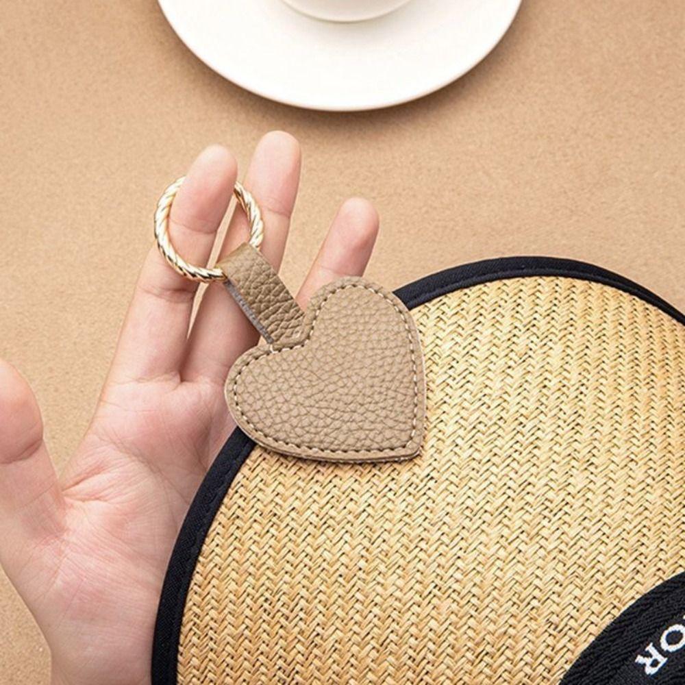 Heart Love Shape Hat Holder Wallet Buckle Pu Leather Magnetic Hat Clip High Quality   Kids