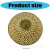 Oriental Hat Bamboo Weave Hat Asian Style Comfortable Fit Ideal for Gardeners Farmers and Vintage Fashion Lover