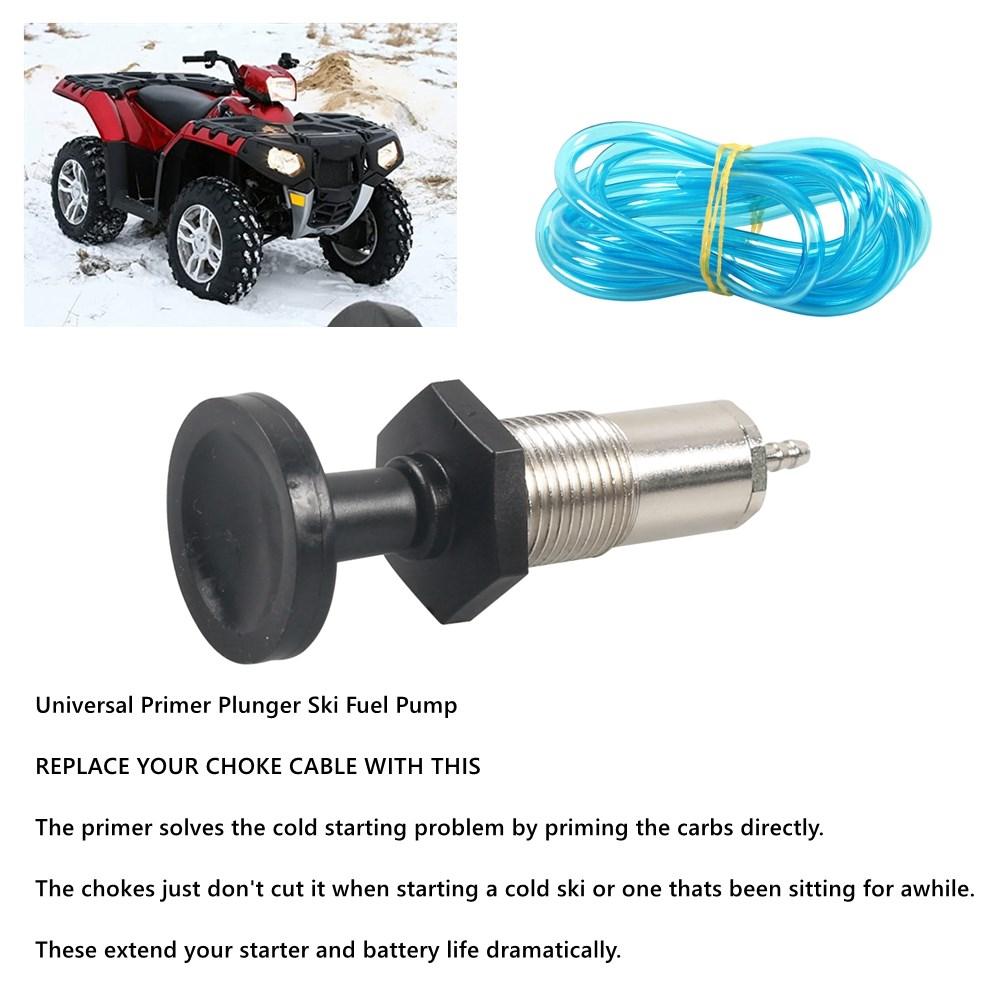Fuel Plunger Primer Pump Kit Auto Repair Replacement Parts For Jet Ski ATV Snowmobile Cat Polaris Yamaha Kawasaki MP-1026A Fuel System 2