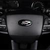 Naklejka Samochodowa 2026 Ford Nowy 2025 Gorąca 3Szt. Samochód Przednia Pokrywa Silnika Tylny Emblemat Logo Naklejka dla Ford Mondeo Edge Kuga Focus Hatchback Sedan