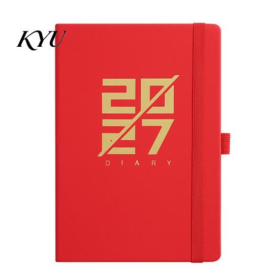 Study Planning Notepad 2027 Monthly Planner Agenda, Eye-friendly Paper And PU Leather Academic Agenda Organizer Cover, Time Management Notebook