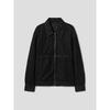8seconds Collared Zip-Up Padded Denim Outerwear Black