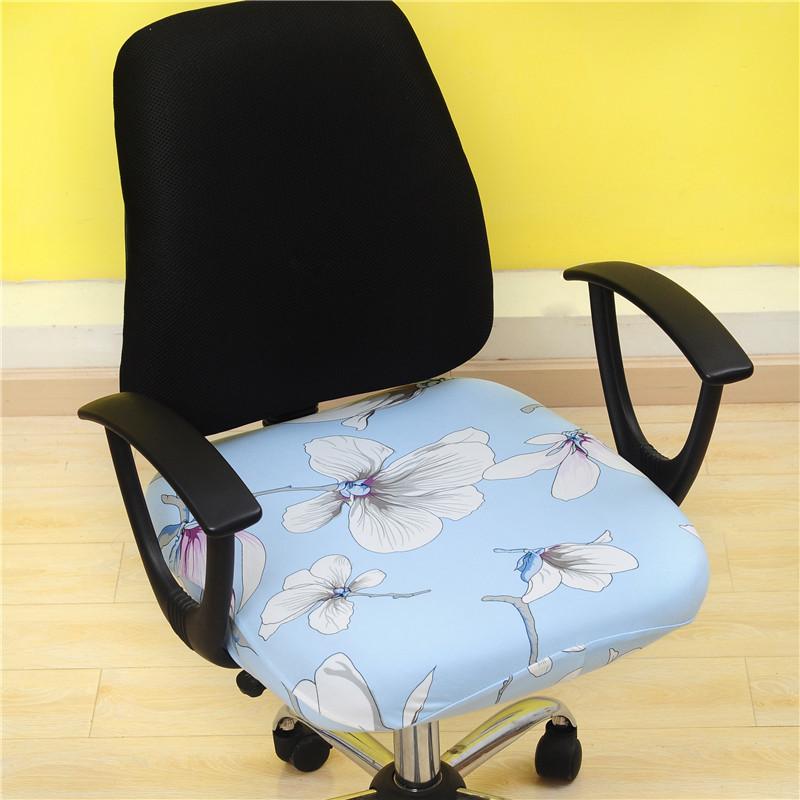 

Breathable Wear-Resistant Office Chair Cover Dustproof Anti-Pilling Colorfast Seat Cover Stretchable Office Chair Seat Protector 1 piece