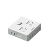 Platzsparende Ultra-dünne Steckdosenleiste Breite Steckdosen Flacher Stecker Wandstecker USB-C-Anschlüsse Steckdosenverteiler Bürogebrauch