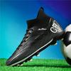 Neue Herren Fußballschuhe Outdoor Sport Jungen Lange Stollen Trainingsschuhe Fußballschuhe Erwachsene Rutschfest Atmungsaktiv Spiel Komfortabel
