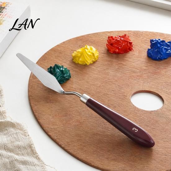 Professional Art Mixing Knives 5Pcs Palette Knife with 6 Paint Scraper, Stainless Steel Spatula Artistic Texture Creation Tools Knife, Oil Metal