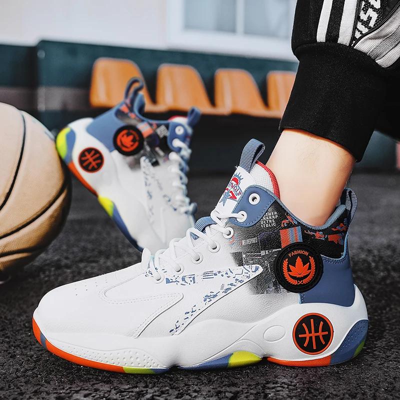 Neue Herren Basketballschuhe Unisex Original Training Fitnessstudio Feld Luxus Sportsneaker Athletisch Lässig Damen Street Basketballstiefel