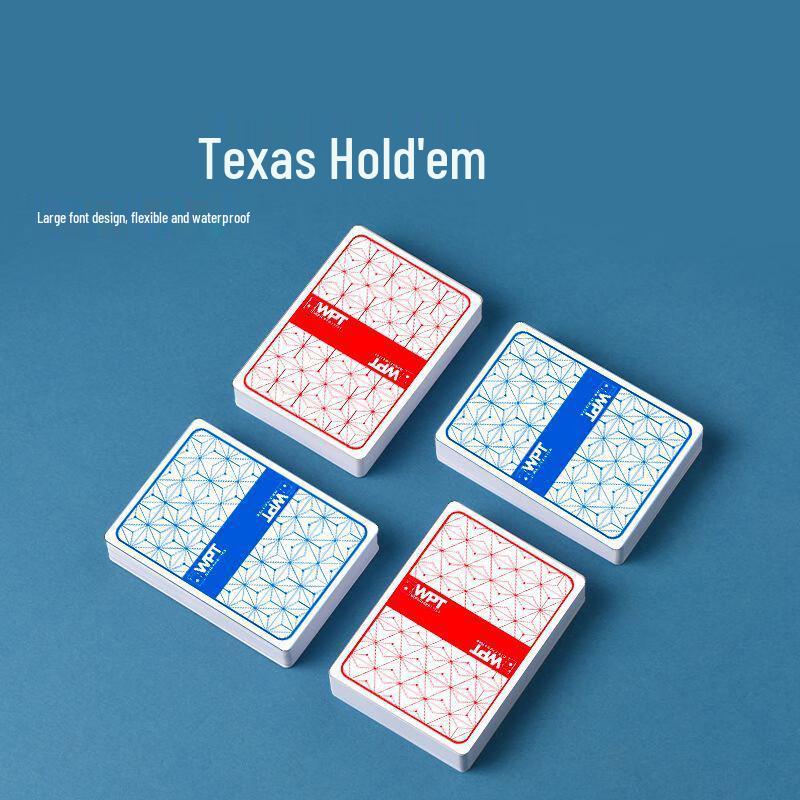 Brangdy PVC Waterproof Texas Hold'em Poker Cards