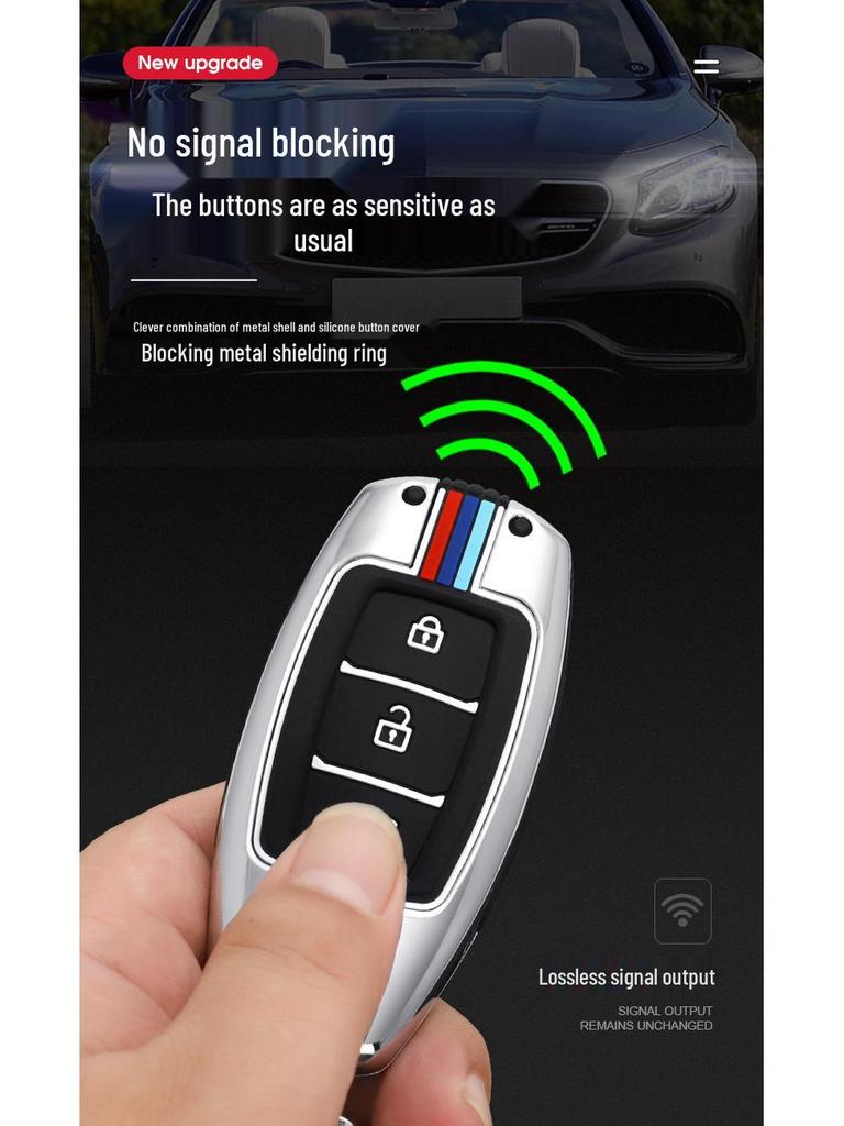 Elantra Key Case for Hyundai: Metal Shell for Mistra/Festa/ix35 Models 2022