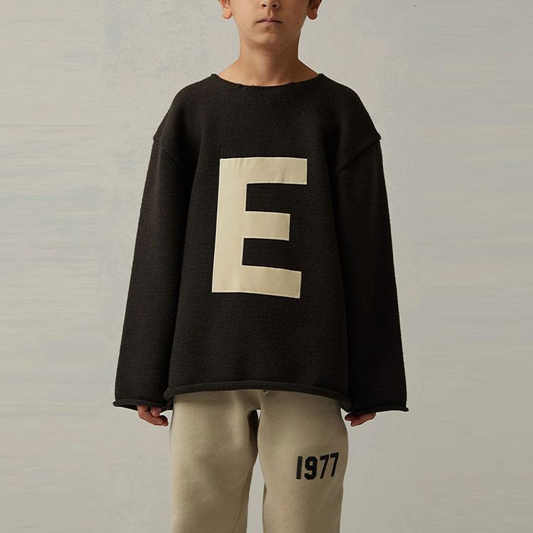 Fear of God Essentials SS22 Large Logo Sweater Kids Sweaters Iron FOG-SS22-249