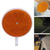 Marcador Reflector de Carril de Entrada Señal Redonda para Seguridad Vial Exterior