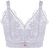 Lace Back Beautiful Big Breasts Show Small Thin No Ring Underwear Ultra-thin Gathered Breasts To Prevent Sagging Large Size Bra