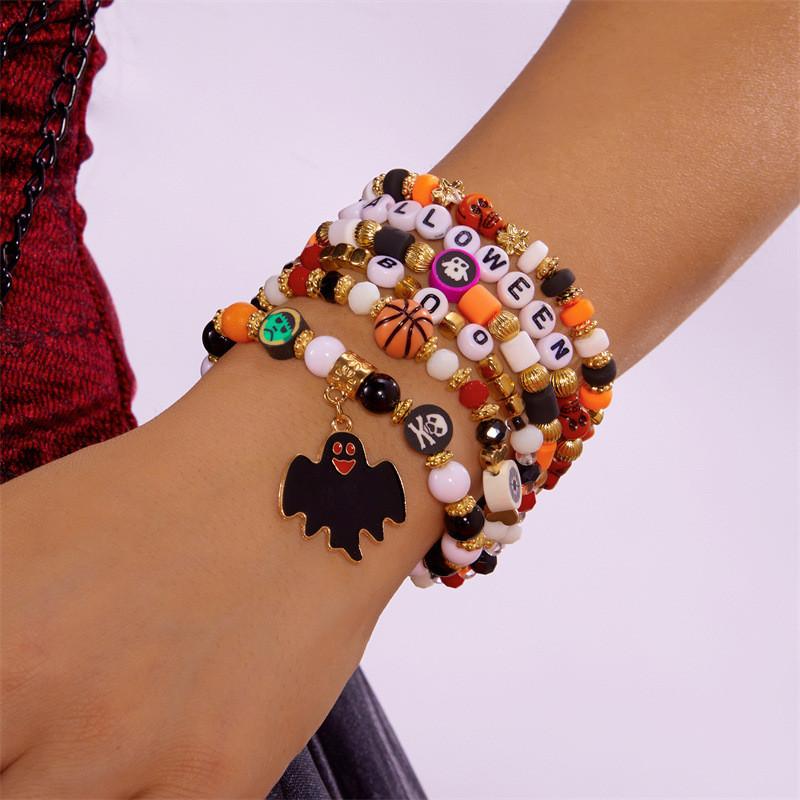 Halloween Ghost Death God Alloy Pendant Set Handcrafted Jewelry For Men And Women