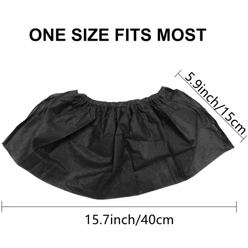 Disposable Shoe Covers Non-Woven Boot & Shoe Covers Durable Non Slip Overshoes Boot Covers for Indoor Outdoor Home Floor