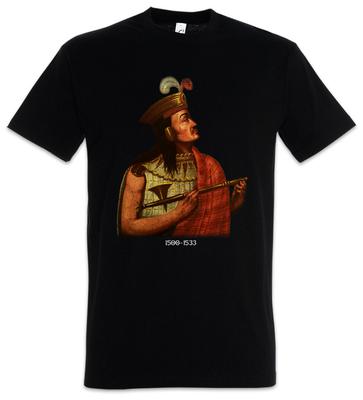 Atahualpa Portrait T-Shirt Mens Womens Tees Top Picture Atawallpa Francisco Pizarro Inca Inka Aztecs